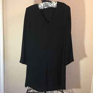 BOGO Theory Black 100% Silk Dress Size Small
